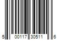 Barcode Image for UPC code 500117305116