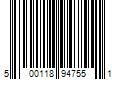 Barcode Image for UPC code 500118947551