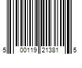 Barcode Image for UPC code 500119213815