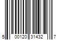 Barcode Image for UPC code 500120314327