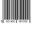 Barcode Image for UPC code 5001400051000