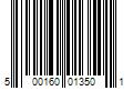 Barcode Image for UPC code 500160013501