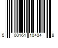 Barcode Image for UPC code 500161104048