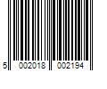 Barcode Image for UPC code 5002018002194