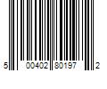 Barcode Image for UPC code 500402801972