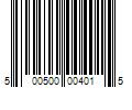 Barcode Image for UPC code 500500004015