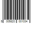 Barcode Image for UPC code 5005820001034