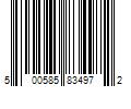 Barcode Image for UPC code 500585834972