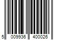 Barcode Image for UPC code 5009936400026