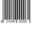 Barcode Image for UPC code 5010029000061