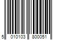 Barcode Image for UPC code 5010103800051