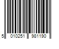 Barcode Image for UPC code 5010251981190