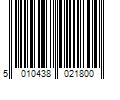 Barcode Image for UPC code 5010438021800