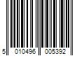 Barcode Image for UPC code 5010496005392