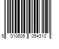 Barcode Image for UPC code 5010605054310