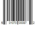 Barcode Image for UPC code 501070000872