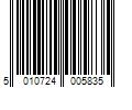 Barcode Image for UPC code 5010724005835