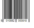 Barcode Image for UPC code 5010852000818