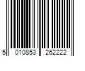 Barcode Image for UPC code 5010853262222