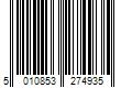 Barcode Image for UPC code 5010853274935