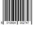 Barcode Image for UPC code 5010934002747