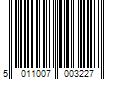 Barcode Image for UPC code 5011007003227