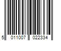 Barcode Image for UPC code 5011007022334