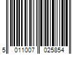 Barcode Image for UPC code 5011007025854