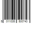 Barcode Image for UPC code 5011035500743