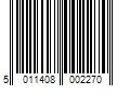 Barcode Image for UPC code 5011408002270