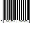 Barcode Image for UPC code 5011501000005