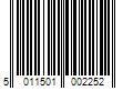 Barcode Image for UPC code 5011501002252