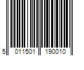 Barcode Image for UPC code 5011501190010