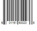 Barcode Image for UPC code 501151600236