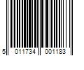 Barcode Image for UPC code 5011734001183