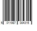 Barcode Image for UPC code 5011987084315