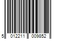 Barcode Image for UPC code 5012211009852