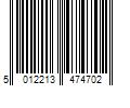 Barcode Image for UPC code 5012213474702