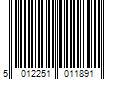 Barcode Image for UPC code 5012251011891