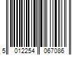 Barcode Image for UPC code 5012254067086