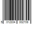 Barcode Image for UPC code 5012334002709