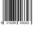 Barcode Image for UPC code 5012335003323