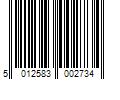 Barcode Image for UPC code 5012583002734. Product Name: Schwarzkopf - Live Intense Lightener Permanent Hair Dye Absolute Platinum 00A