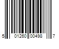 Barcode Image for UPC code 501260004987