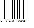 Barcode Image for UPC code 5012706005031