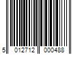 Barcode Image for UPC code 5012712000488