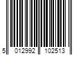 Barcode Image for UPC code 5012992102513