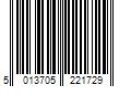 Barcode Image for UPC code 5013705221729