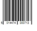 Barcode Image for UPC code 5014474000713