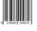 Barcode Image for UPC code 5016326004818